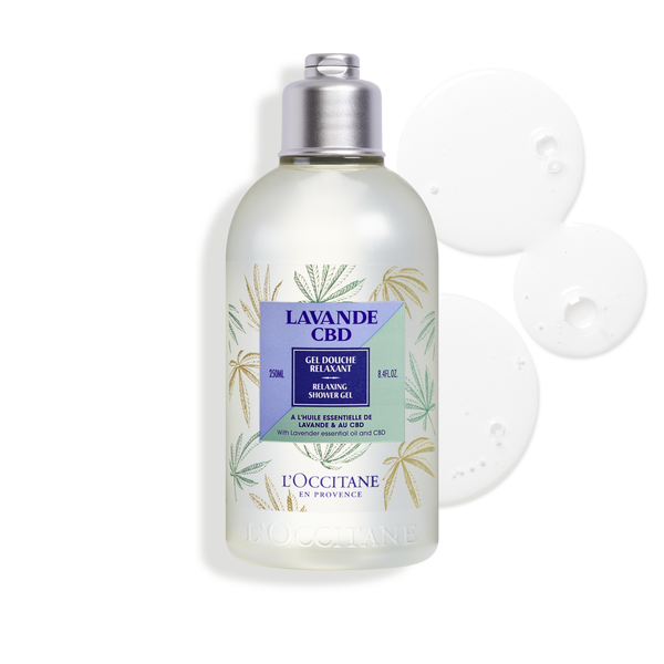 Lavender CBD Relaxing Shower Gel