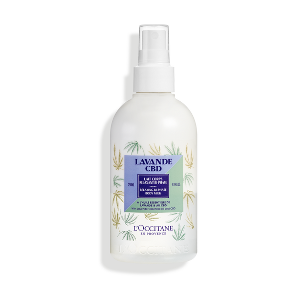 Relaxing Bi-phase Body Milk - Lavender CBD