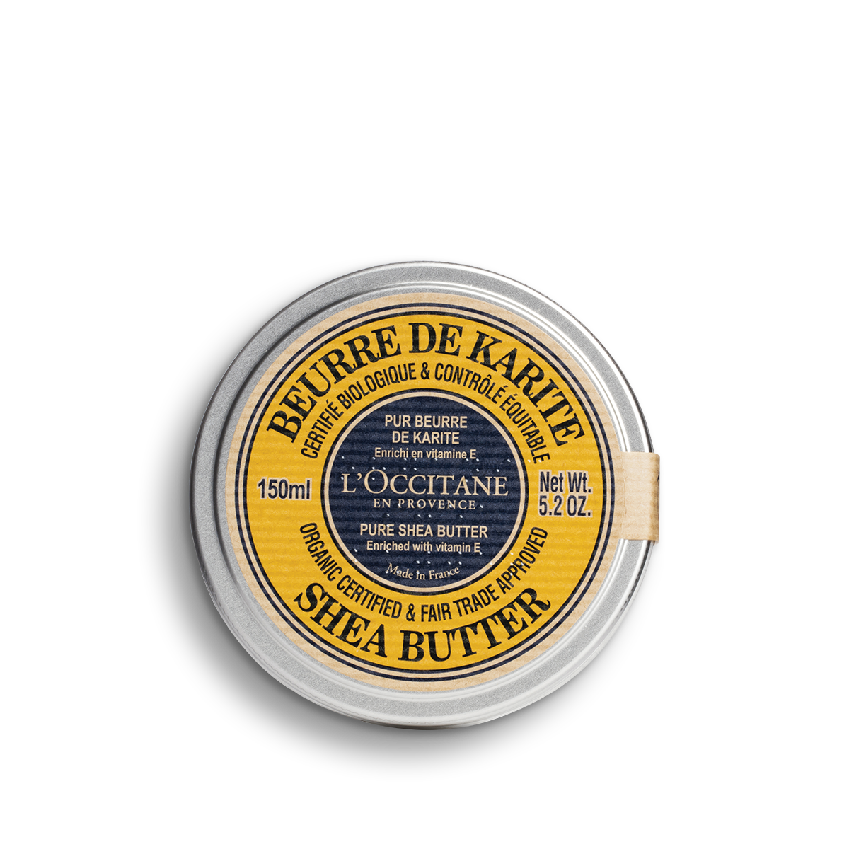 Certified Organic* Pure Shea Butter