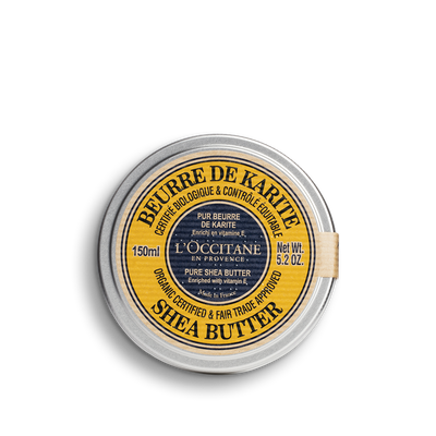 Certified Organic* Pure Shea Butter