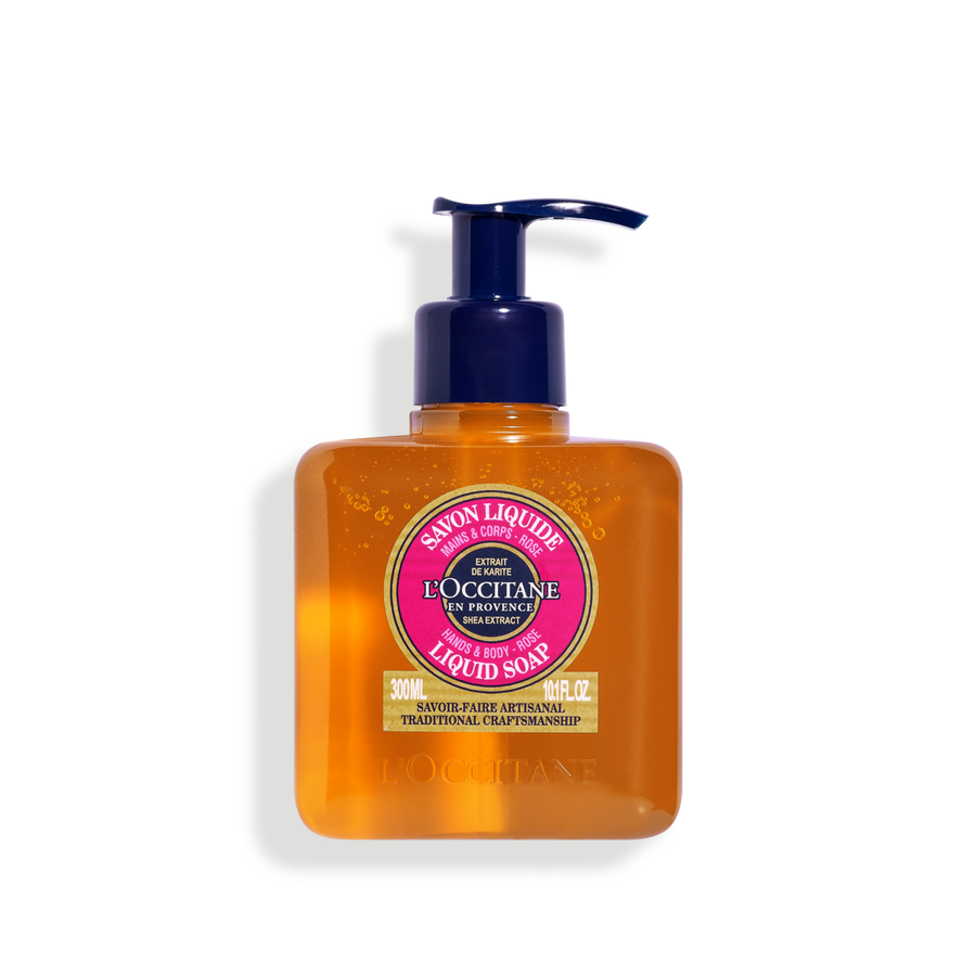 Shea Rose Liquid Soap 300ML