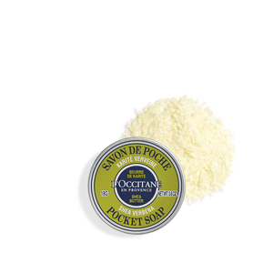 Pocket Soap Shea Verbena 18Gr