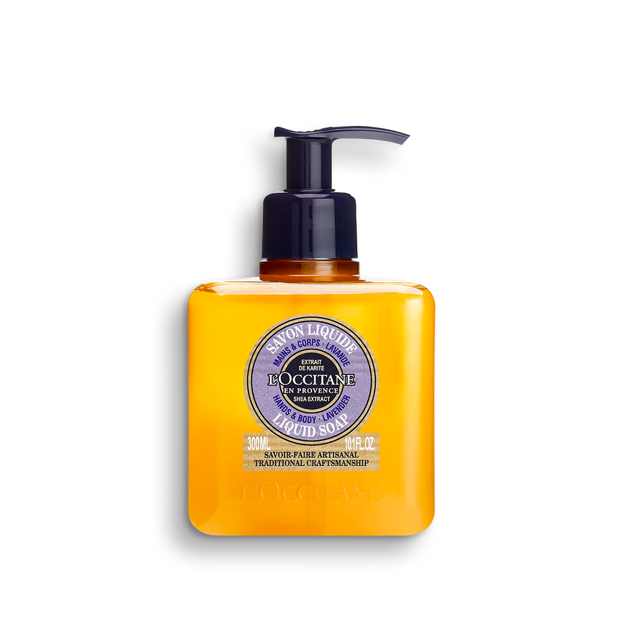 Shea Lavender Hands & Body Liquid Soap