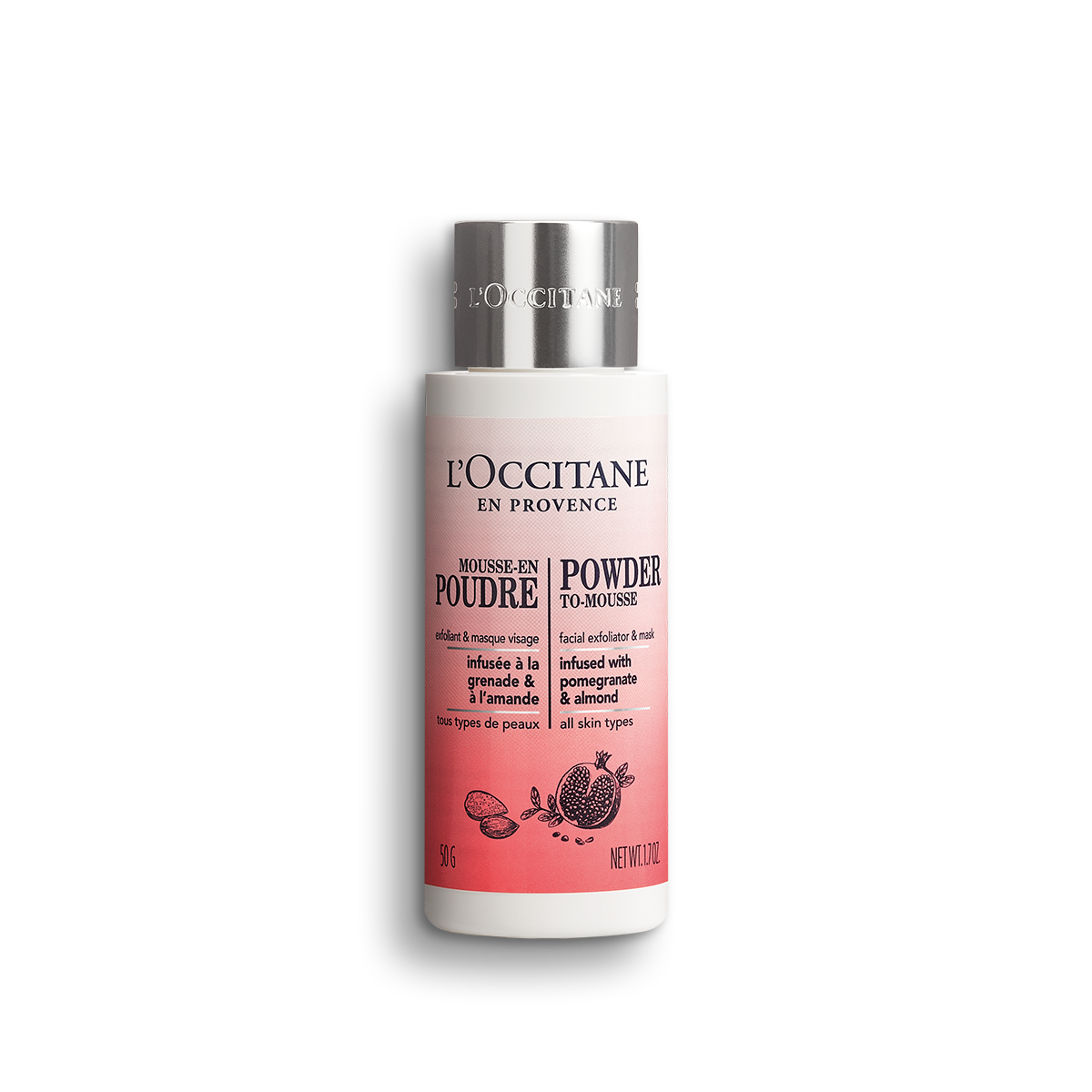 Powder-to-Mousse Facial Exfoliator