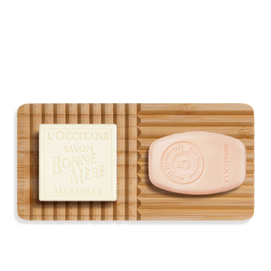 Double-sided Bamboo Soap Tray