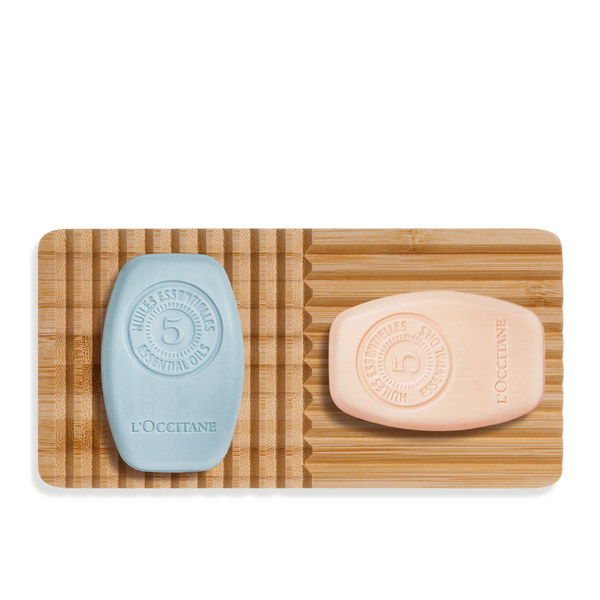 Double-sided Bamboo Soap Tray